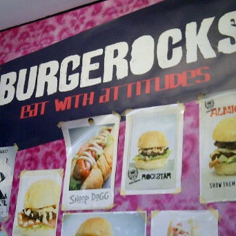 Photo taken at Burgerocks by Rini S. on 12/13/2011