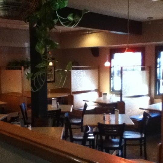 Cozy inside to eat in.  Ask for Dean, Tyler V, or Cody (the best waiters).