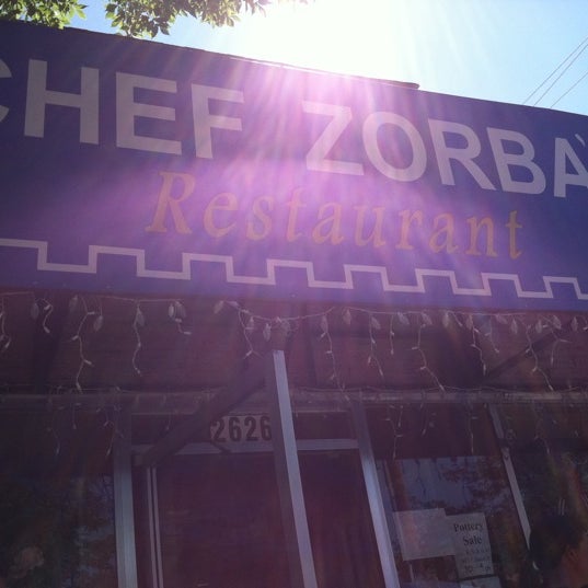 Foto diambil di Chef Zorba&#39;s Greek Restaurant oleh Chris J. pada 8/5/2011
