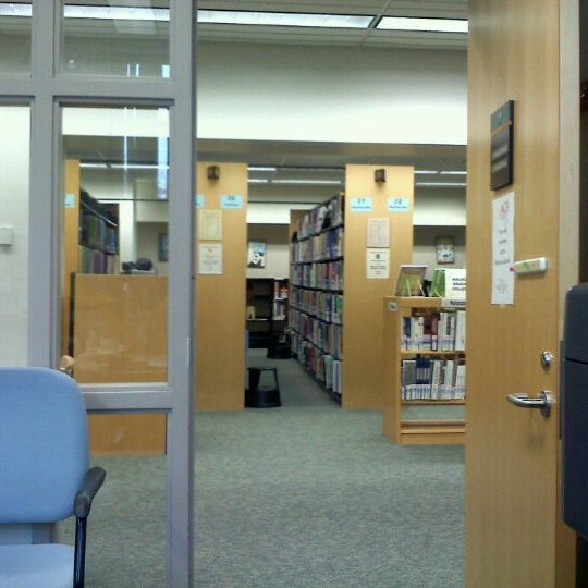 Photo taken at David &amp; Lorraine Cheng Library by Patricia M. on 10/26/2011
