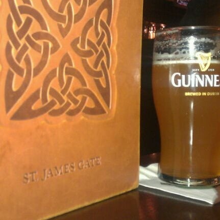 Photo taken at St. James Gate Irish Pub and Carvery by Becky S. on 2/1/2012
