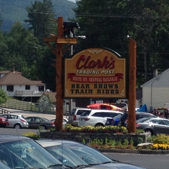 Photo taken at Clark&#39;s Trading Post by David H. on 6/29/2012