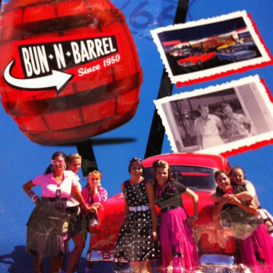 Photo taken at Bun &#39;N&#39; Barrel by Darrin S. on 6/16/2012