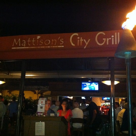 Photo taken at Mattison&#39;s City Grille by Amanda E. on 5/3/2012