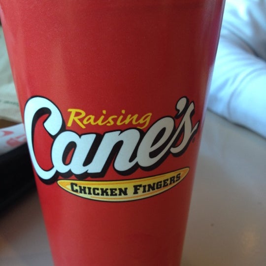 Photo taken at Raising Cane&#39;s Chicken Fingers by Tom H. on 4/6/2012