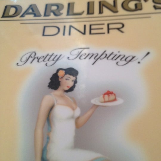 4/7/2012 tarihinde amanda H.ziyaretçi tarafından Darling&#39;s Diner'de çekilen fotoğraf