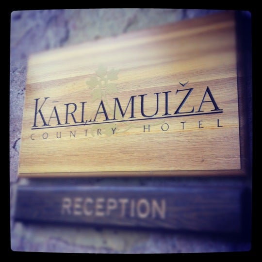 Photo taken at Kārļamuiža Country Hotel by Kristīne S. on 6/23/2012