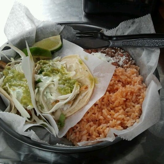 Photo taken at Pinche Taqueria by Natalie W. on 5/30/2012