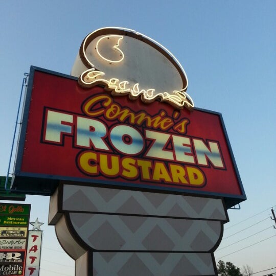 Photo taken at Connie&#39;s Frozen Custard by Sid F. on 8/13/2012