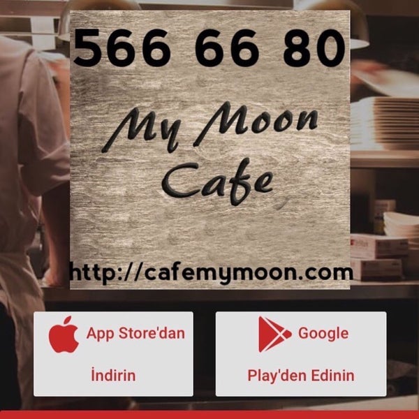 Foto tirada no(a) My Moon Cafe &amp; Restaurant por Duygu T. em 4/30/2018