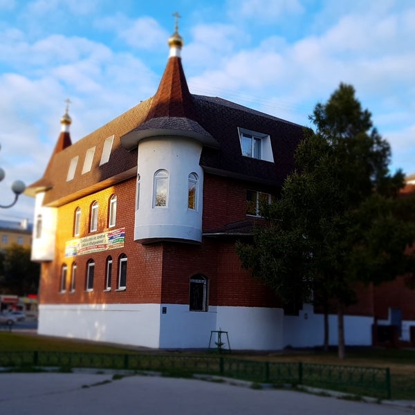 Храм Матроны поселок здравница