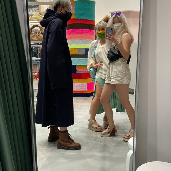 Photo taken at Dover Street Market by Alice on 6/5/2021