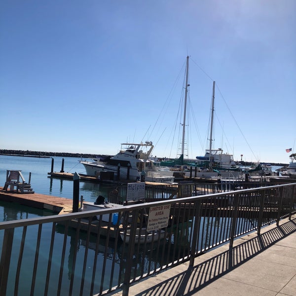 Photo taken at Dana Wharf Whale Watching by Jess O. on 1/22/2018