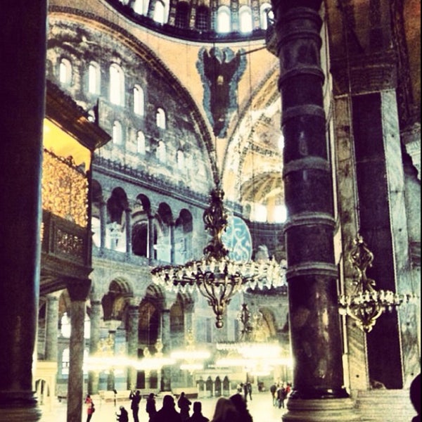 Photo taken at Hagia Sophia by Haluk H. on 3/19/2015