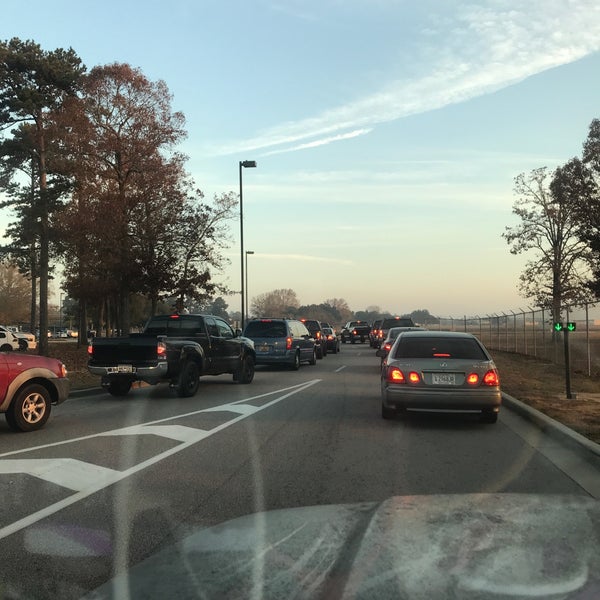 Shaw AFB Front Gate Military Base in Sumter