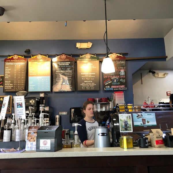 4/2/2019 tarihinde Jim R.ziyaretçi tarafından Saxbys Coffee'de çekilen fotoğraf
