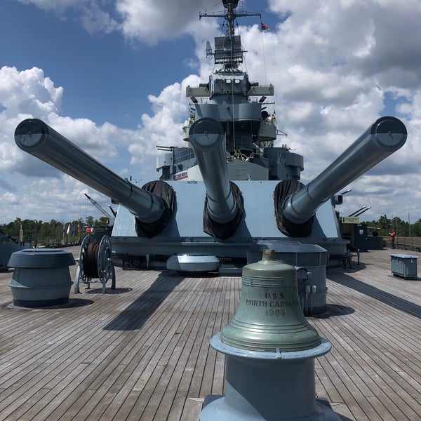 Снимок сделан в Battleship North Carolina пользователем Jim R. 8/25/2021
