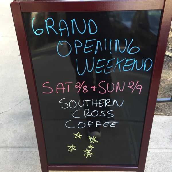 Photo taken at Southern Cross Coffee by Ben M. on 2/18/2017