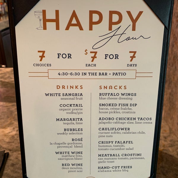 Milestones 2024 happy hour