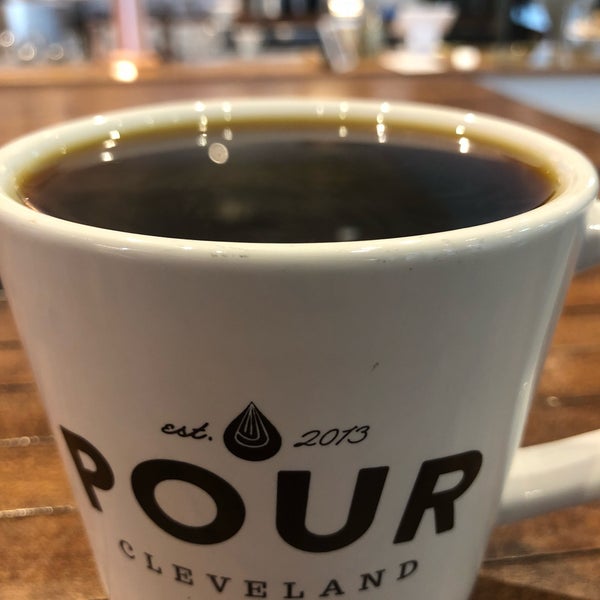 So cool coffee shop in downtown Cleveland,great service,my pour over was so delicious,little bit difficult with a parking