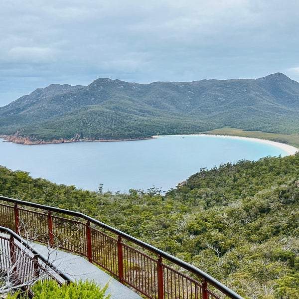 Wineglass Bay Beach in Coles Bay