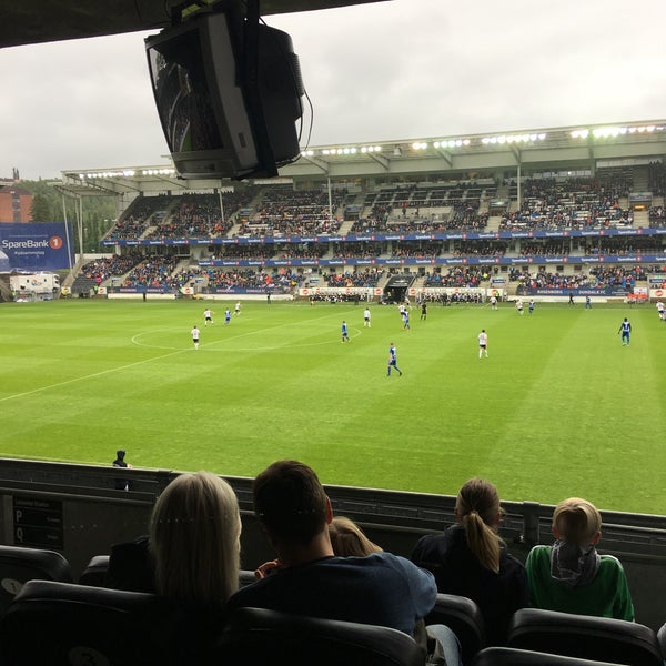 Photo taken at Lerkendal Stadion by Harald B. on 7/8/2017