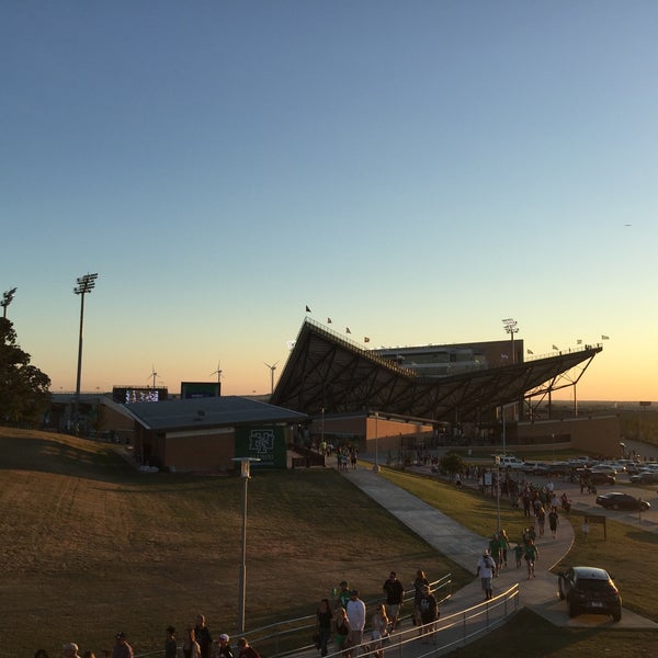 Photo taken at Apogee Stadium by Wednesday T. on 10/11/2015
