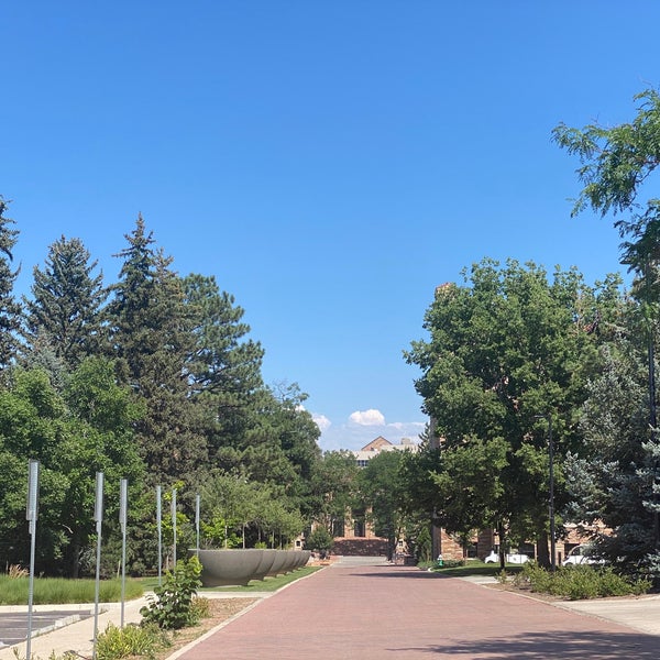Photo taken at University of Colorado Boulder by Wednesday T. on 7/27/2021