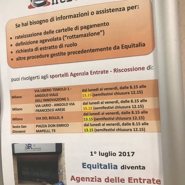 Foto Di Agenzia Delle Entrate Milano Ii Edificio