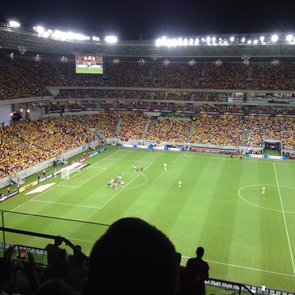 3/26/2016 tarihinde Wilson D.ziyaretçi tarafından Arena de Pernambuco'de çekilen fotoğraf