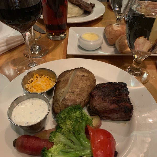 Photo taken at Vieux-Port Steakhouse by Catherine C. on 11/17/2019