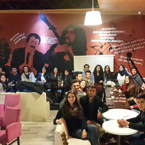 Photo taken at Bıkır Cafe by Fatih T. on 12/9/2015