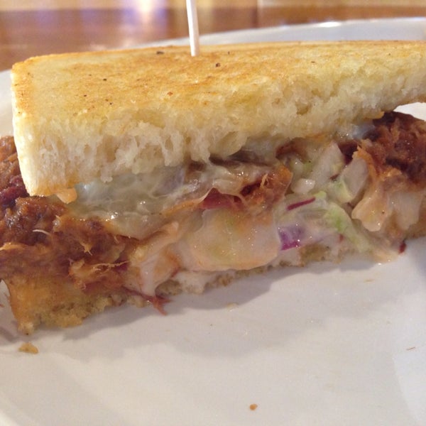 If you like BBQ flavor, try the rodeo. Another superior sandwich creation by the Main Street Cafe & Bakery!