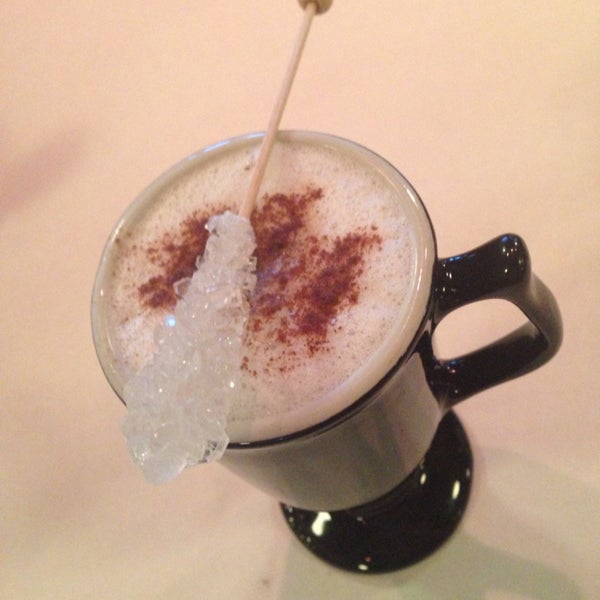 Savor a cappuccino after your meal!