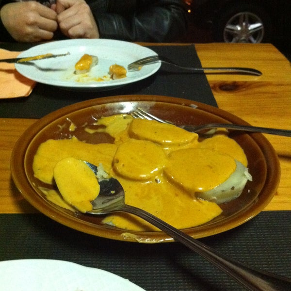 Anoche tuvimos el placer de degustar las riquísimas batatas al almogrote. Riquiiiiisimas!...