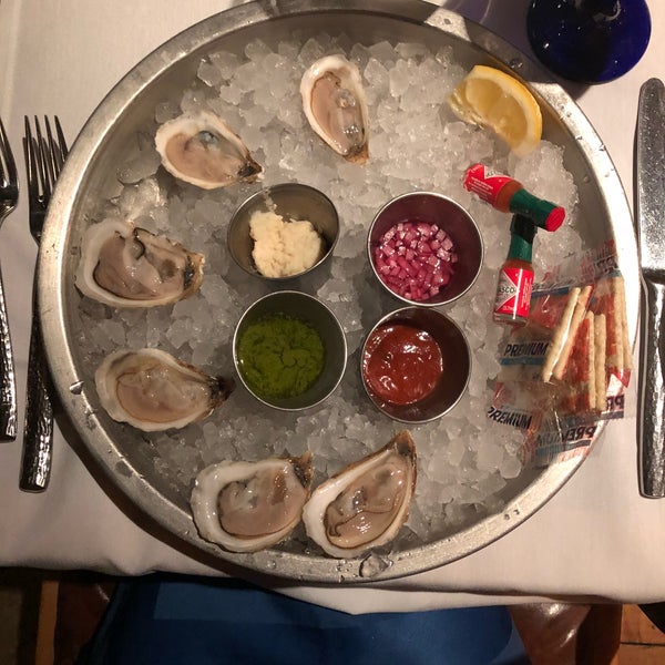 The oysters were really small. I liked the Ceviche a lot. Service is great.