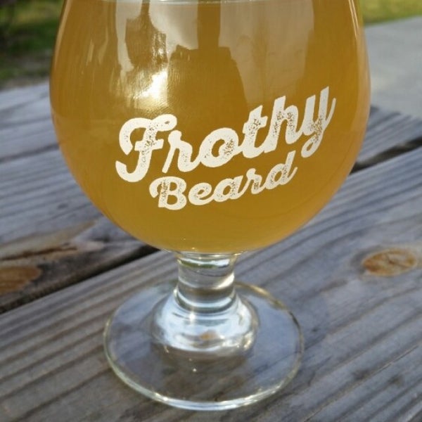 Photo taken at Frothy Beard Brewing Company by Andrew S. on 3/29/2016