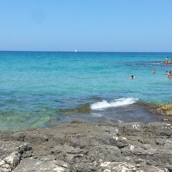 Photo taken at Coco Beach Club, Cozze - Polignano a mare by Esse M. on 7/13/2013