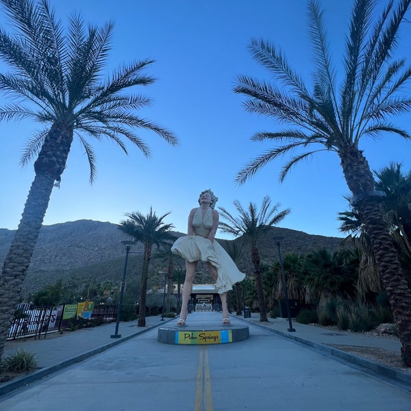 Marilyn Monroe's Star on the Palm Springs Walk of Stars - Public Art in  Downtown Palm Springs