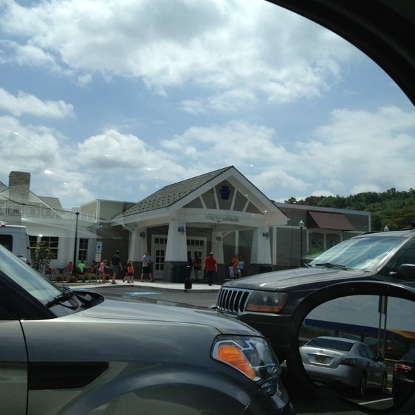 South Midway Service Plaza Rest Area in Bedford