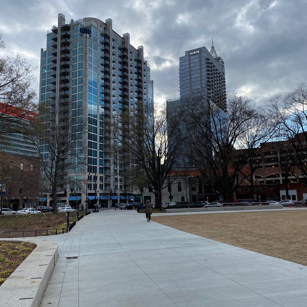 Photo taken at Moore Square by Arthur B. on 3/6/2020
