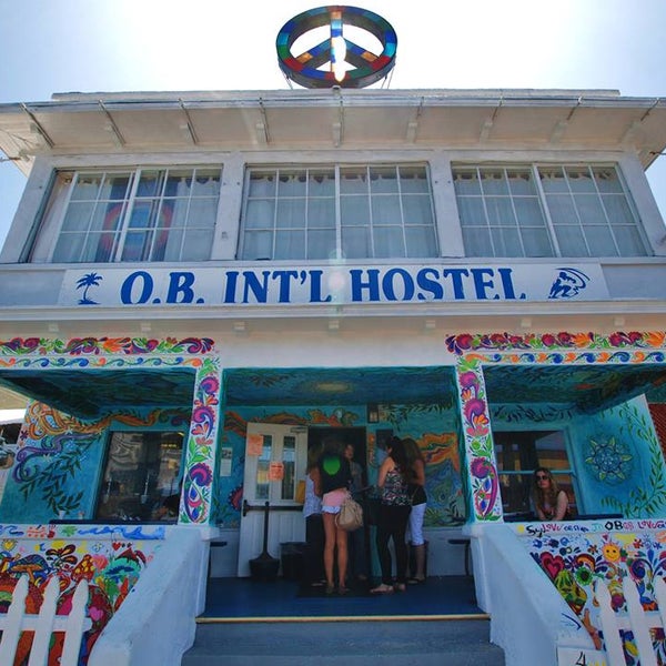 Photo taken at San Diego&#39;s Ocean Beach International Hostel by San Diego&#39;s Ocean Beach International Hostel on 7/8/2013