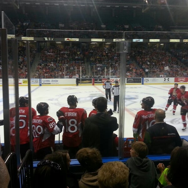 Photo taken at SaskTel Centre by Candace E. on 9/17/2013