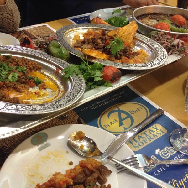 11/4/2014 tarihinde Hewa_ziyaretçi tarafından By Asi Chef&#39;s Hatay Sofrası'de çekilen fotoğraf