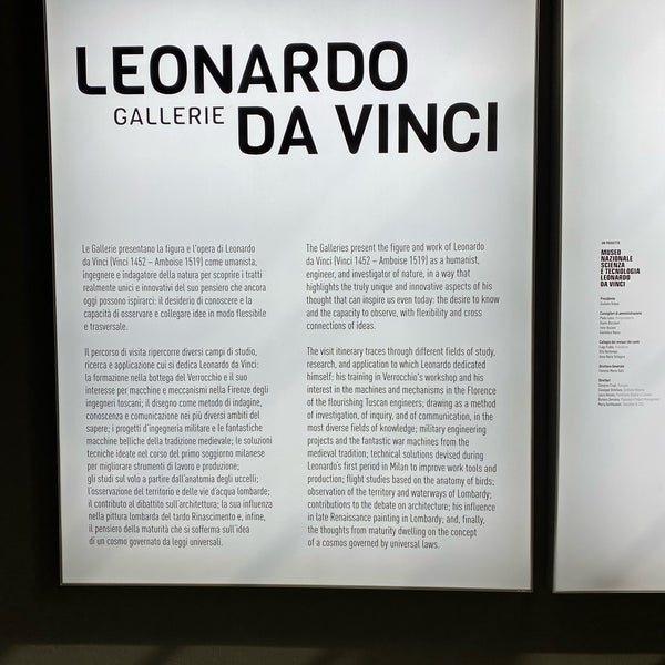 Photo prise au Museo Nazionale della Scienza e della Tecnologia Leonardo da Vinci par Meshal le3/29/2022