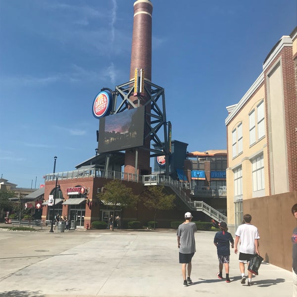 Photo taken at Legends Outlets Kansas City by Jen S. on 7/27/2018