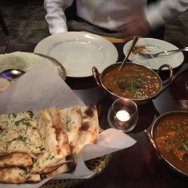 Photo taken at Kashmir Indian Restaurant by Danielle M. on 2/23/2016