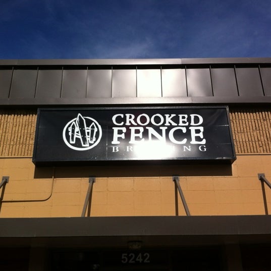 Photo taken at Crooked Fence Brewing Taproom by Brandon B. on 10/13/2012