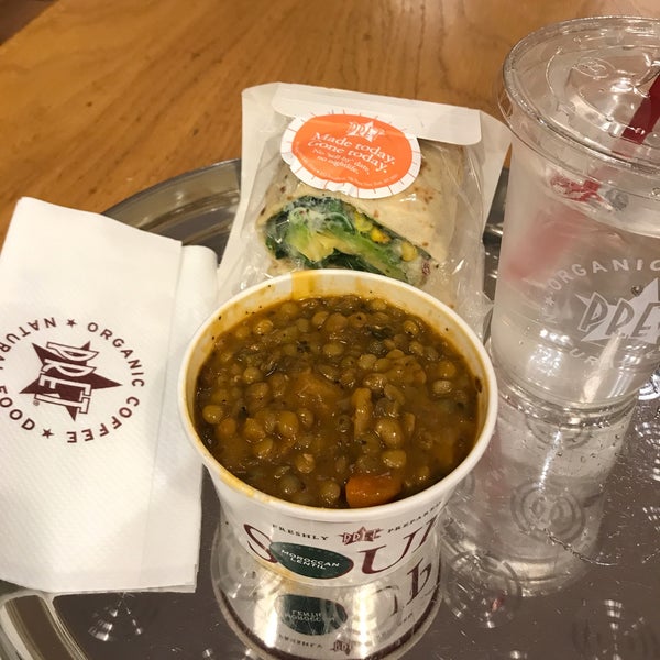 Photo taken at Pret A Manger by gabby b. on 5/10/2017