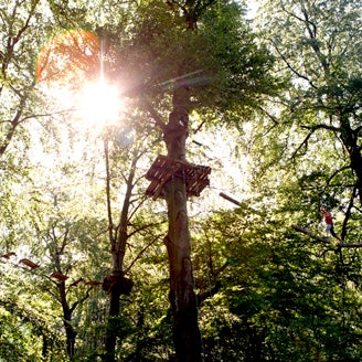 รูปภาพถ่ายที่ Waldhochseilgarten Jungfernheide โดย Waldhochseilgarten Jungfernheide เมื่อ 7/9/2013